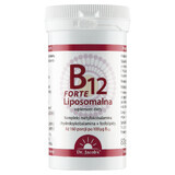 Dr. Jacob's B12 Liposomal Forte, pulbere sublinguală, aromă de coacăze-mango, 80 g