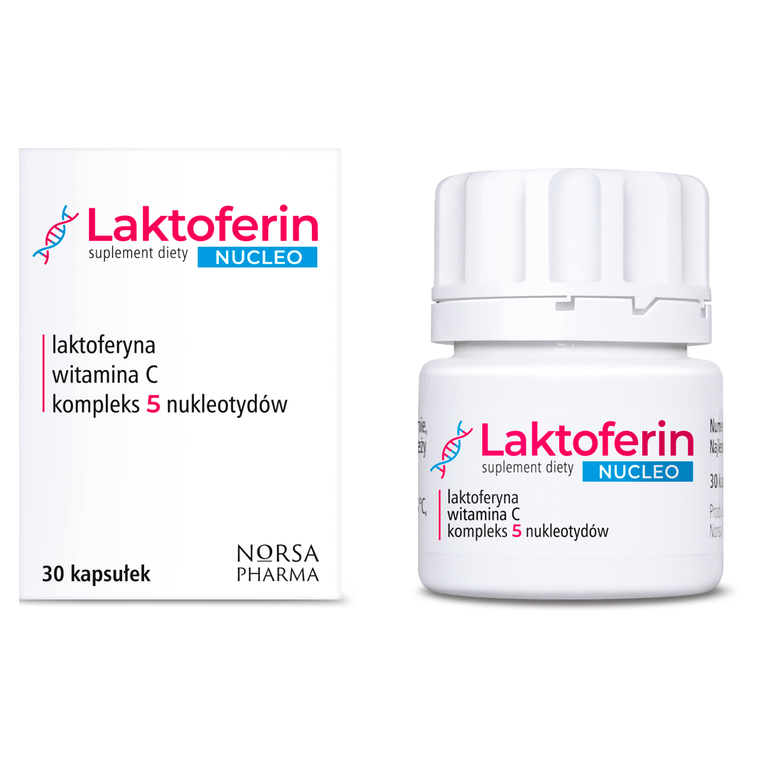 Lactoferrina Nucleo, 30 capsule