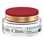 Janda My Clinic Kriology 50+, crema facial antes de acostarse, 50 ml