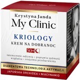 Janda My Clinic Kriology 50+, cremă de noapte pentru față, 50 ml