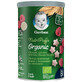 Gerber Organic, chipsuri de orez și gr&#226;u, banane, zmeură, de la 8 luni, 35 g