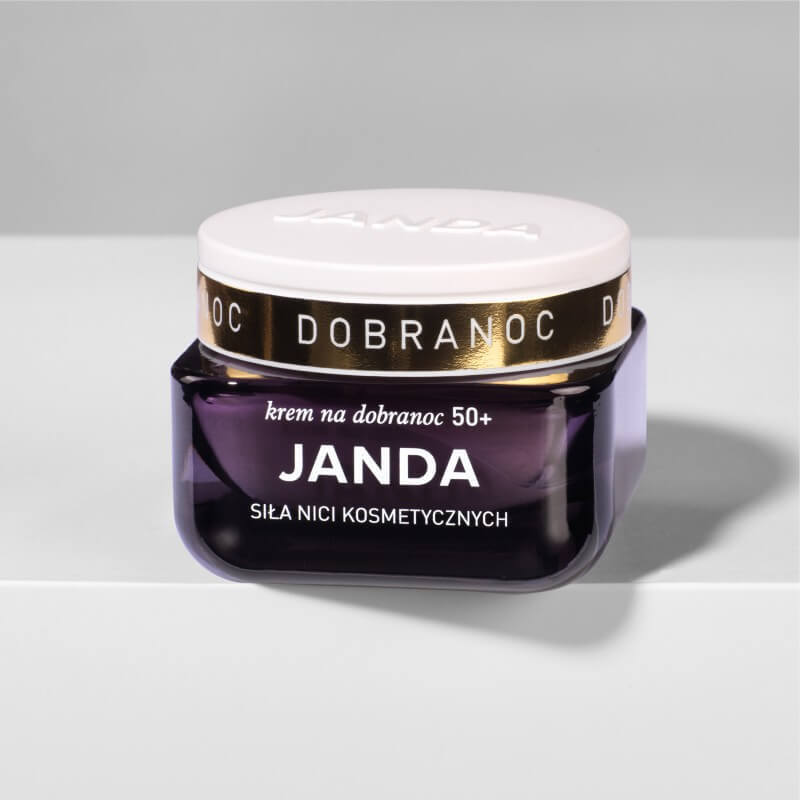 Janda Strength of Cosmetic Threads 50+, cremă de noapte, trandafir negru, 50 ml