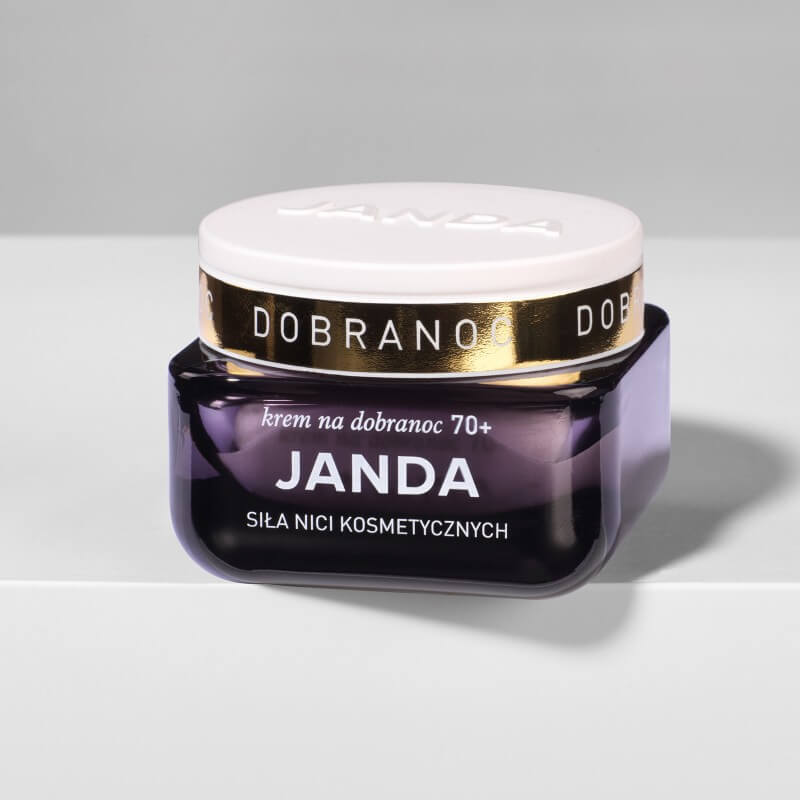 Janda Strength of Cosmetic Threads 70+, cremă de noapte, trandafir negru, 50 ml