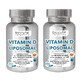 Pachet Vitamina D Lipozomal, 30 capsule + 30 capsule, Biocyte