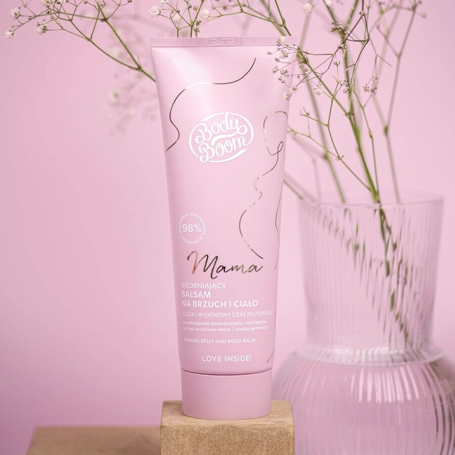 BodyBoom Mama, lotion raffermissante pour le ventre et le corps, 250 ml