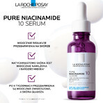 La Roche-Posay Pure Niacinamide 10, siero concentrato per il viso contro l'iperpigmentazione, 30 ml