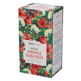 SEMA Herba Hibiscus și Rosehip Fix, 2,5 g x 20 pliculețe