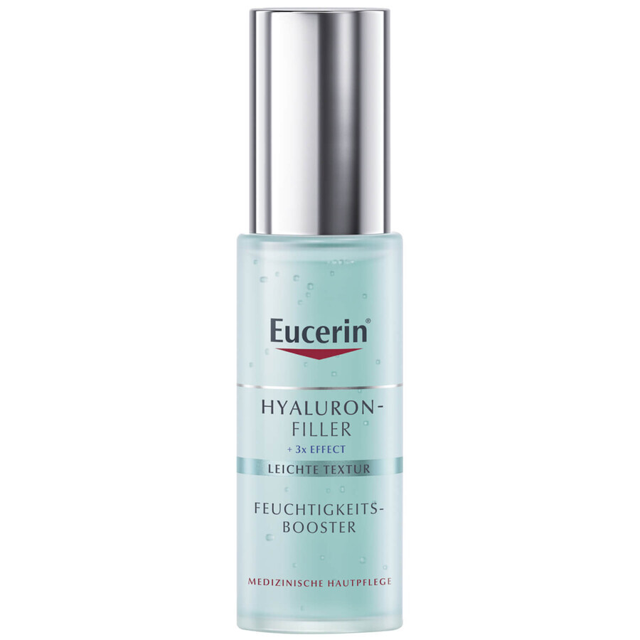 Eucerin Hyaluron-Filler, booster d'hydratation pour le visage à l'acide hyaluronique, 30 ml