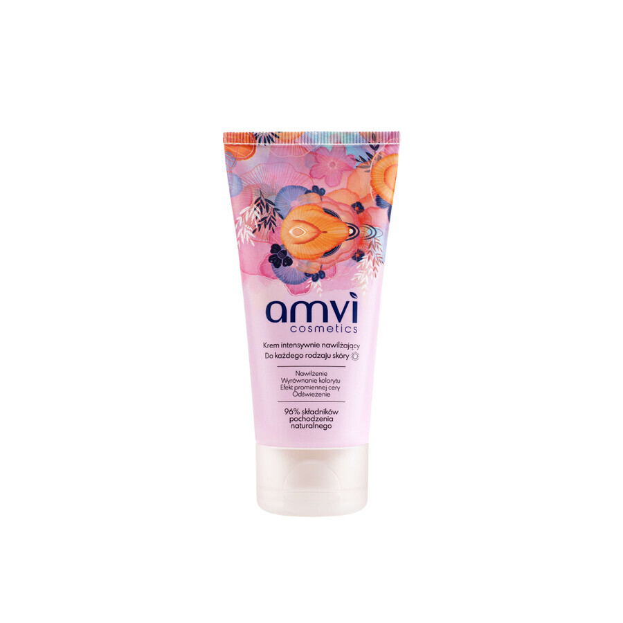 Amvi Cosmetics, Intensiv feuchtigkeitsspendende Gesichtscreme, Tagescreme, 50 ml