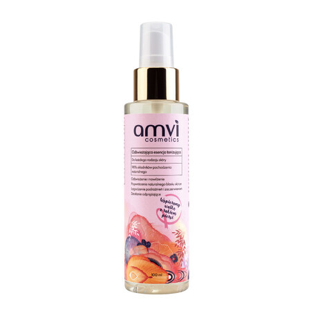 Amvi Cosmetics, esencia tonificante refrescante, 100 ml