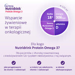 Nutridrink Protein Omega 3, preparat nutritiv, aromă crocantă de căpșuni și zmeură, 4 x 125 ml