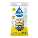 GoWipes Minions, toallitas húmedas para niños, 15 piezas