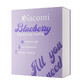 Nacomi Blueberry Christmas Muffin set, gel de duș, 300 ml + spumă de corp, 50 g + scrub de corp, 50 g