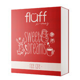 Fluff Sweet Dreams Face Care set, gel limpiador facial, 100 ml + crema facial, 30 ml + mascarilla facial, 30 ml