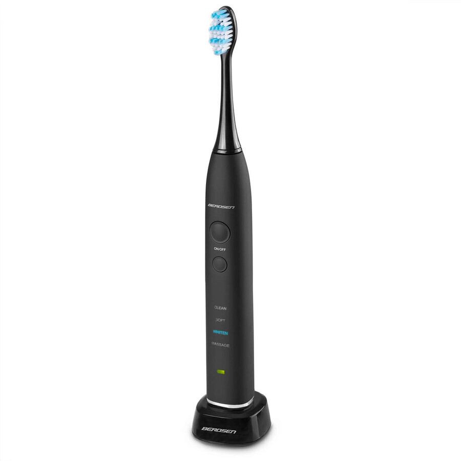 Berdsen Sonica B3, cepillo de dientes sónico, negro, 1 pieza