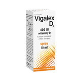 Vigalex D3, vitamina D 400 UI, spray, 10 ml