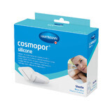 Cosmopor silicon, pansament absorbant, autoadeziv, steril, cu strat de contact siliconic, 10 cm x 8 cm, 5 buc