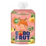 Bobo Frut Mousse de frutas en tubo, manzana y melocotón, 1-3 años, 150 g