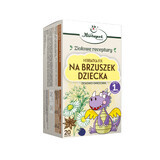 Herbapol Na Brzuszek Dziecka, ceai fix pe bază de plante și fructe, după 1 lună, 20 pliculețe