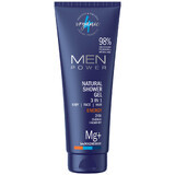 4Organic Men Power, gel de duș natural 3în1, Energie, 250 ml