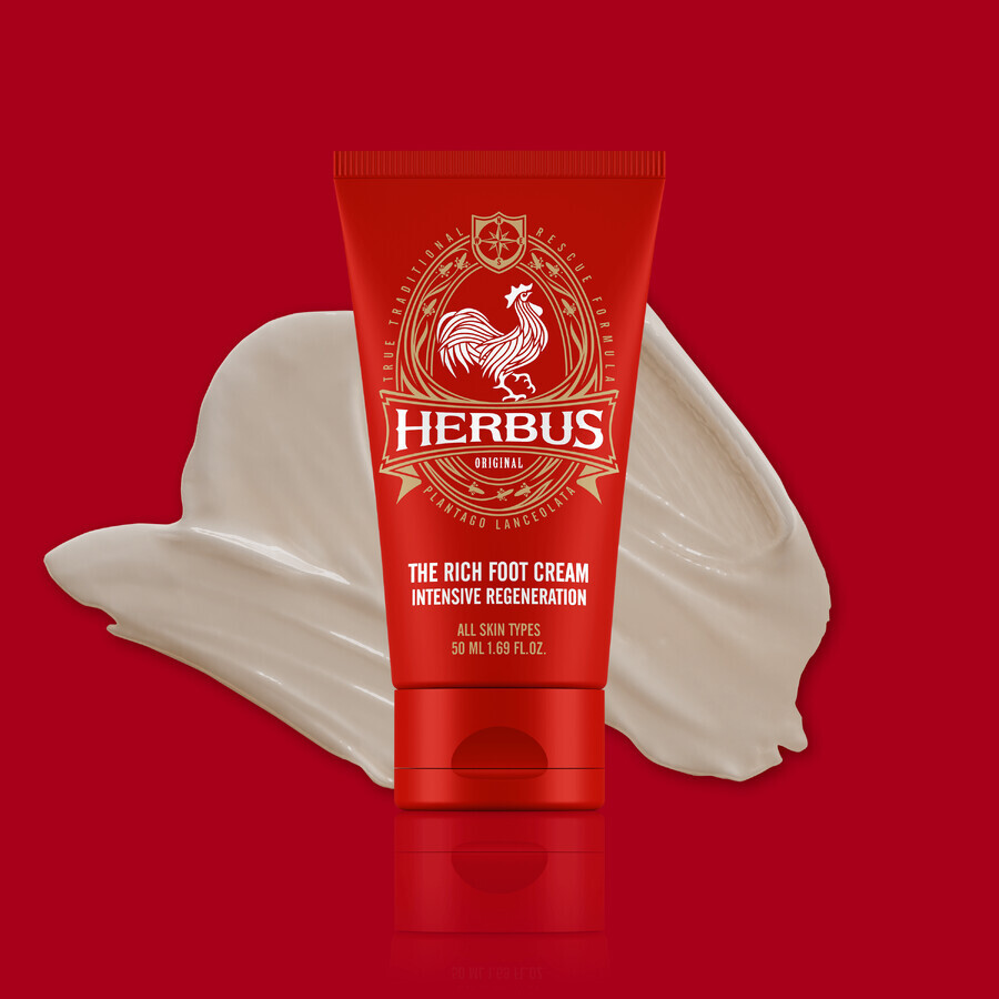 Herbus De Rijke Voetcrème, 50 ml