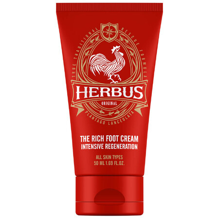 Herbus De Rijke Voetcrème, 50 ml