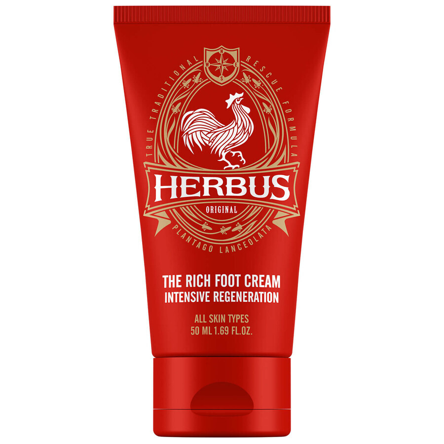 Herbus De Rijke Voetcrème, 50 ml