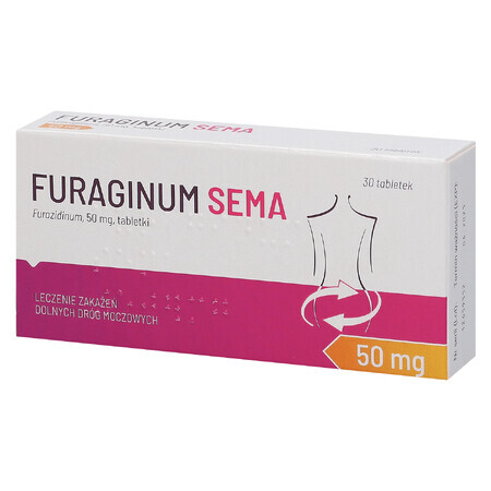 Furaginum SEMA 50 mg, 30 compresse