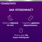 Clotidal Max 500 mg, 1 comprimido vaginal