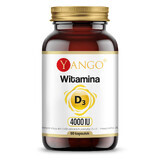 Yango Vitamina D3 4000 UI, 90 capsule