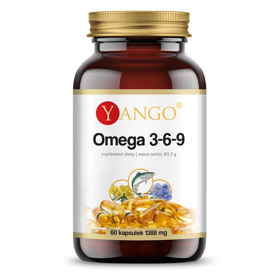 Yango Omega 3-6-9, 60 capsule