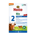 Holle Bio 2, Leche de continuación, a partir de 6 meses, 600 g