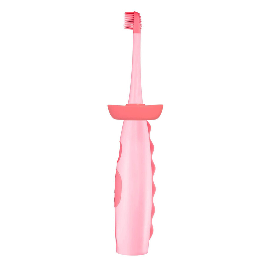 Vitammy Dino set, brosse à dents sonique pour enfants + Smart Kid, montre pour enfants, rose