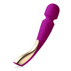 Lelo Smart Wand 2 Medium Deep Rose, masaj corporal complet, mediu, roz