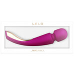 Lelo Smart Wand 2 Medium Deep Rose, masaj corporal complet, mediu, roz