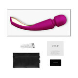 Lelo Smart Wand 2 Medium Deep Rose, masseur corporel, moyen, rose