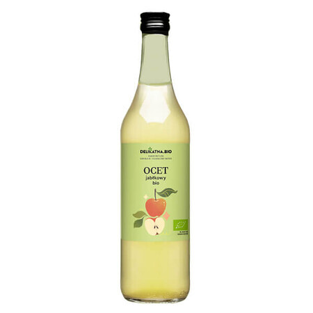 Delicate.bio Oțet de cidru de mere bio, 500 ml