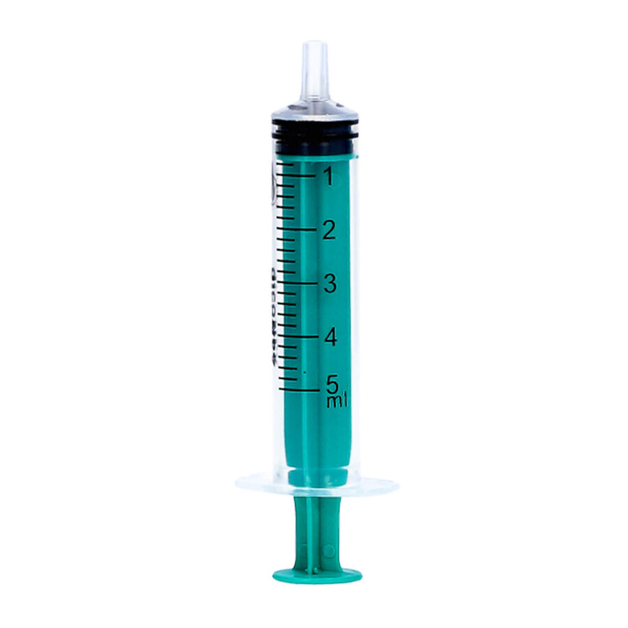 Zarys dicoNEX, disposable syringe, sterile, 3 parts, luer, 5 ml, 100 pieces