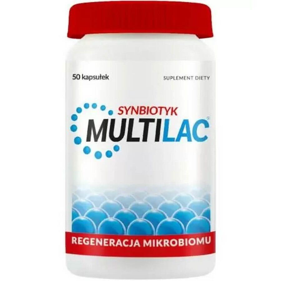 Multilac Synbiotic, 50 capsule