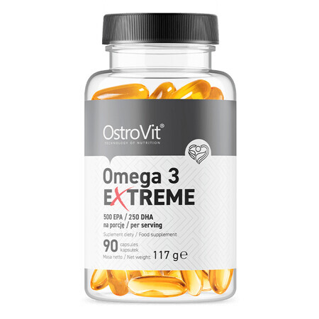 OstroVit Omega 3 Extreme, 90 capsule