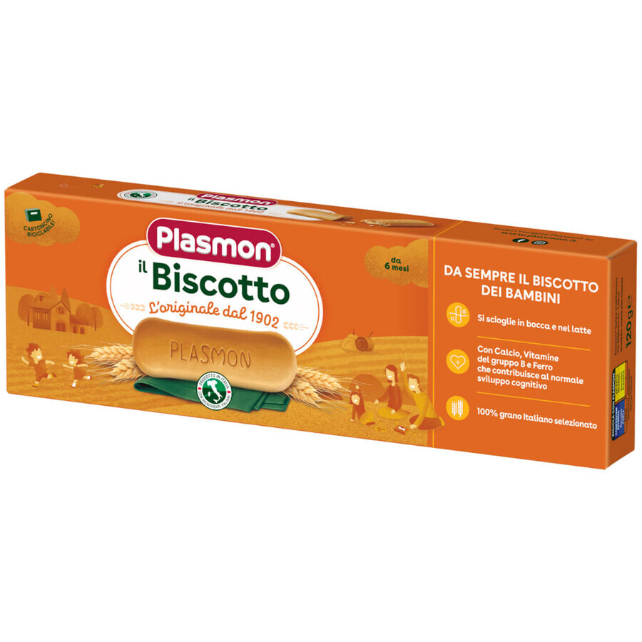 Plasmon Baby Biscuits, a partir de 6 meses, 120 g