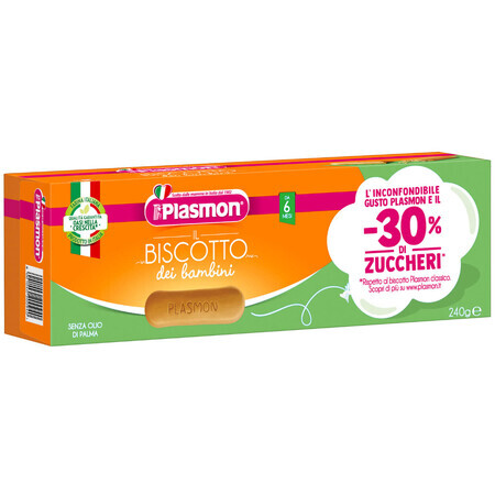 Biscuits pour bébés Plasmon, après 6 mois, 240 g