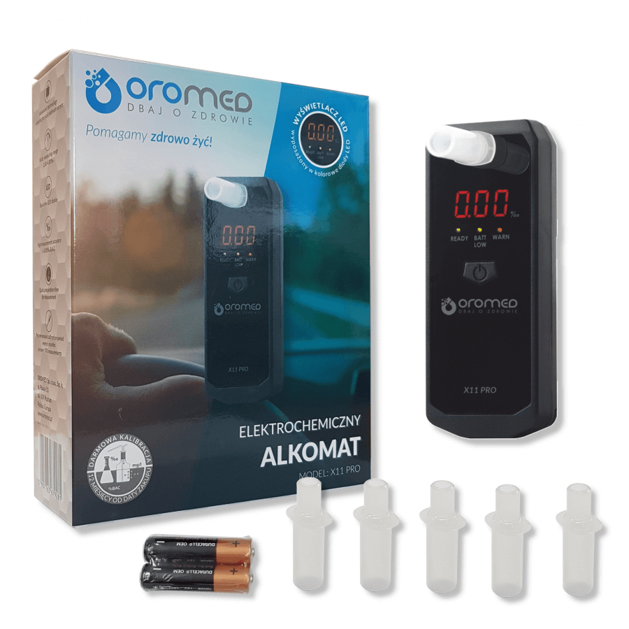 Oromed X11 Pro, alcooltestul electrochimic profesional