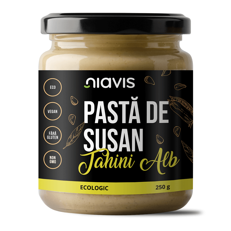 Pasta de Susan (Tahini Alb) Ecologica/BIO, 250g, Niavis