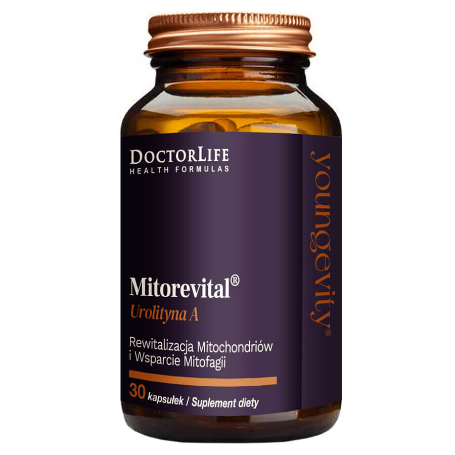 Doctor Life Mitorevital Urolitină A, 30 capsule