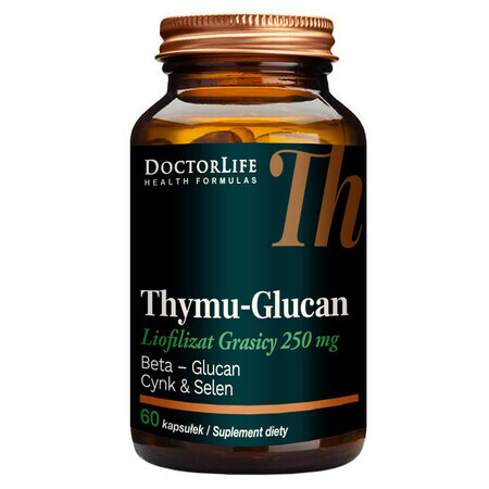 Doctor Life Thymu-Glucan, 60 cápsulas