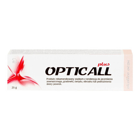 Opticall Plus, pomada para párpados, 25 g