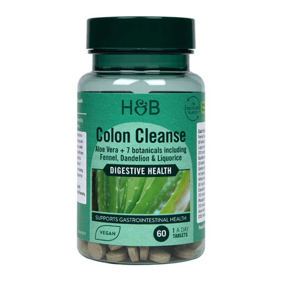 Holland &amp; Barrett Colon Cleanse, 60 comprimate