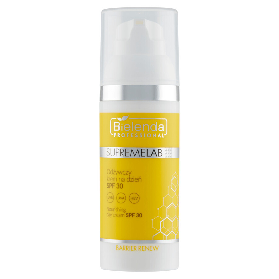 Bielenda Professional SupremeLAB Barrier Renew, cremă de zi hrănitoare SPF 30, 50 ml