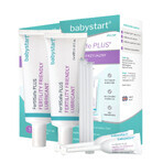 Set Babystart FertilSafe Plus, gel hidratant intim pentru cuplurile care încearcă să aibă un copil, 75 ml + aplicatoare gel, 2 x 5 ml + aplicator, 2 bucăți